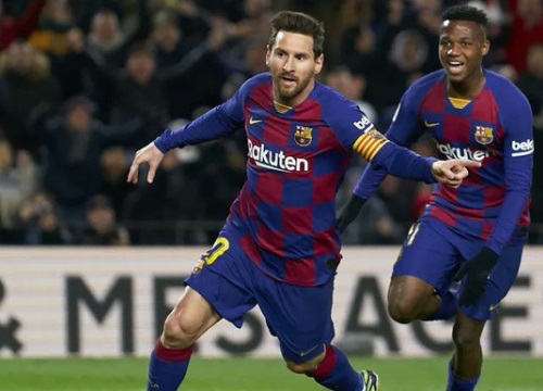 Show diễn của Messi và Fati mang 3 điểm về cho Barca