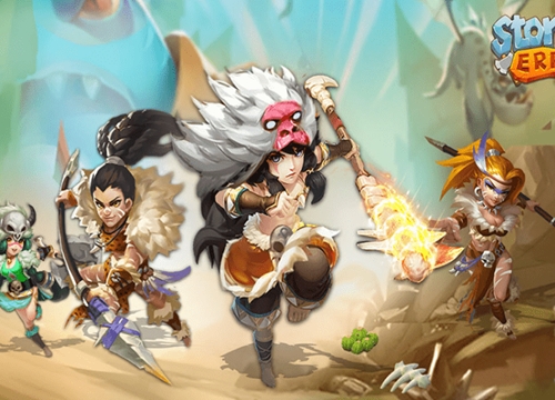 Stone Era mobile- game nhập vai nhàn rỗi bối cảnh thời tiền sử