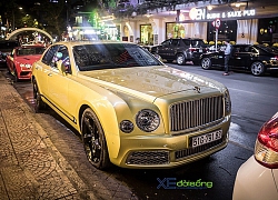 Xe siêu sang Bentley Mulsanne EWB màu độc gây mê của đại gia Dũng "Lò vôi"