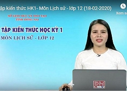 Dạy học trên truyền hình là biện pháp tối ưu khi học sinh không thể đến trường