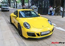 Bắt gặp Porsche 911 Carrera GTS vàng hành tung bí ẩn nhất Việt Nam