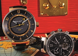 Louis Vuitton Tambour Moon Dual Time Kiệt tác đồng hồ dành cho tín đồ xê dịch