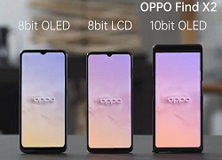 OPPO Find X2 có thể hiển thị 1 tỷ màu nhờ tấm nền OLED 10 bit