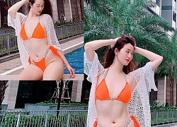 Tưởng để kín đáo nên mặc thêm áo, ai ngờ Khánh My, "hot girl ngủ gật" càng phô