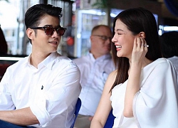 Baifern Pimchanok xinh đẹp sánh đôi cùng 'người tình 10 năm' Mario Maurer tại lễ khai máy phim điện ảnh 'Laser Candy'