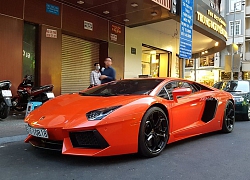 Bắt gặp "Ngôi sao màn ảnh" Lamborghini Aventador tại TP.Hồ Chí Minh