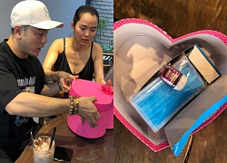 Bất ngờ trước món quà Valentine sớm Ưng Hoàng Phúc tặng vợ: Ông chồng tâm lý nhất mùa dịch là đây chứ đâu!