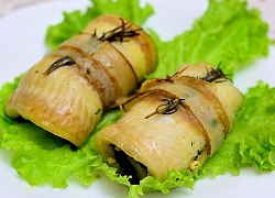 Cá phi lê nhồi rau củ nướng thơm ngon bổ dưỡng