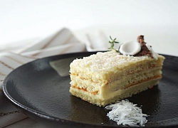Cách nướng bánh bông lan caramen dừa tươi không cần lò nướng