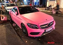 Mercedes-Benz C 300 AMG Coupe hàng hiếm tại Việt Nam còn gây chú ý hơn với màu ngoại thất chói chang