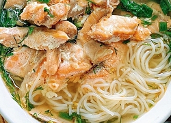 Ngon miệng với món bún cá hồi độc đáo lại cực dễ làm