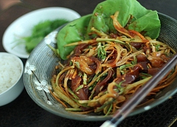 Nộm hoa chuối lạ miệng cho bữa ăn thêm hấp dẫn
