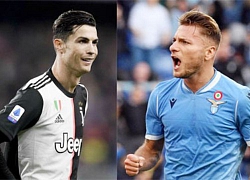 Ronaldo và Immobile ganh đua từng pha ăn mừng