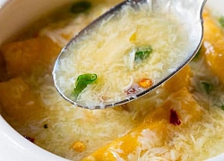 Súp trứng Quảng Đông thơm ngon nóng hổi
