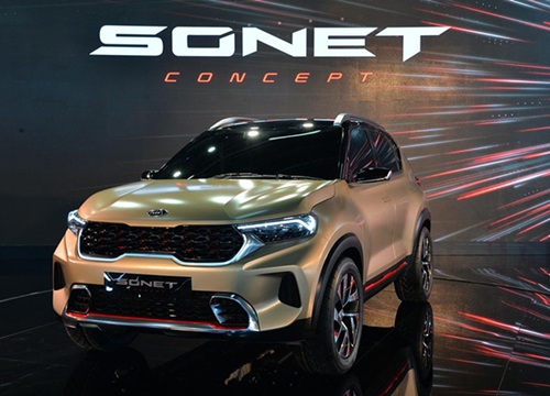 Kia vén màn concept mẫu SUV cỡ B mới, kích thước lớn hơn Kia Morning