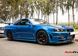 Nissan Skyline GT-R R34 - huyền thoại xe đua đường phố bất ngờ xuất hiện ở Việt Nam