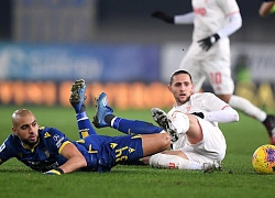 Ronaldo ghi bàn, Juventus vẫn thua đau đớn Hellas Verona