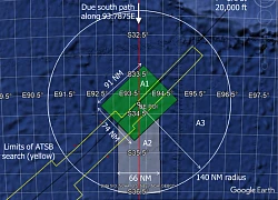 Xác định khu vực mới tìm kiếm máy bay MH370