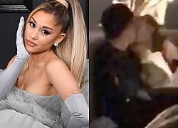 Ariana Grande hôn trai lạ trong quán bar