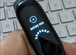 Cách reset Mi Band 3 và 4