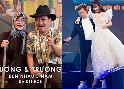 Clip Trường Giang tự tay "hoạ mặt" bà già cho Nhã Phương: Chăm chút, ân cần từng ly, nhưng kết quả sẽ thế nào?