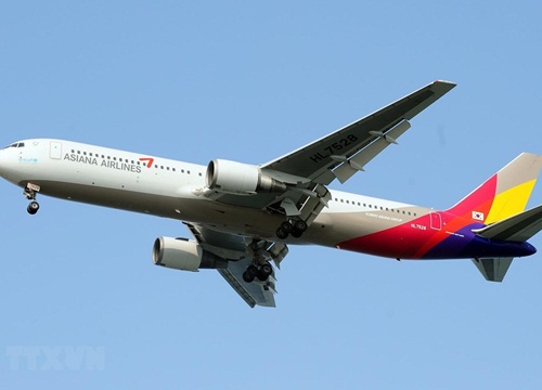 Hàng hàng không Asiana Airlines tiếp tục thua lỗ gần 200 triệu USD