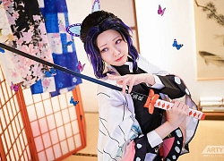 Kimetsu no Yaiba: Trùng trụ Kochou Shinobu khoe vẻ gợi cảm khó cưỡng qua loạt ảnh cosplay đẹp mê hồn