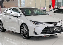 Mẫu xe Corolla Altis sụt giảm 71% doanh số tháng đầu năm