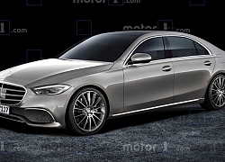 Mercedes-Benz S-Class 2021 xuất hiện mượt mà trong bản phác thảo mới nhất