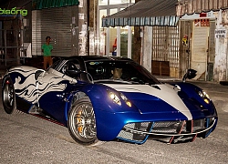 Pagani Huayra độc nhất Việt Nam lại "biến hình" với ngoại thất đầy vẻ ma mị