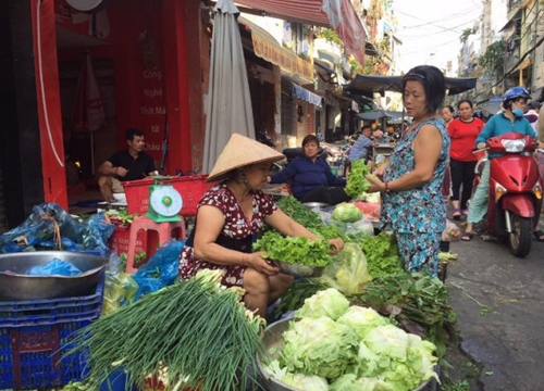 Rau, trái cây... Trung Quốc ngừng về chợ đầu mối