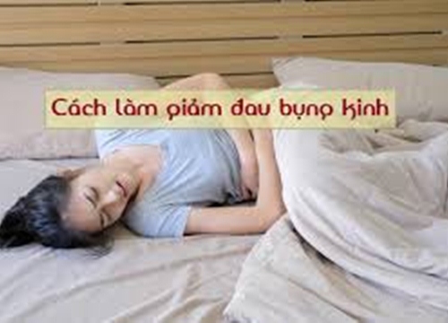 Bật mí các cách làm giảm đau bụng kinh hiệu quả dành cho chị em