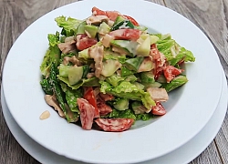 Cách làm salad cá ngừ sốt mayonnaise béo ngậy, không tanh, giàu dinh dưỡng