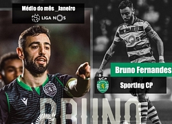 CHÍNH THỨC: Trang chủ Liga Portugal vinh danh Bruno Fernandes