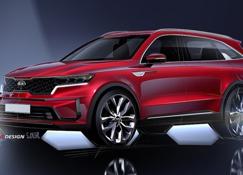 Kia công bố thiết kế SUV "hàng hot" SORENTO 2020 từ trong ra ngoài, nhưng...