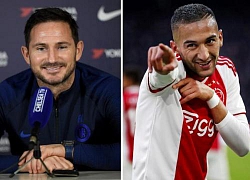 Lampard vui sướng, tin Hakim Ziyech là 'chìa khóa cửa' của Chelsea