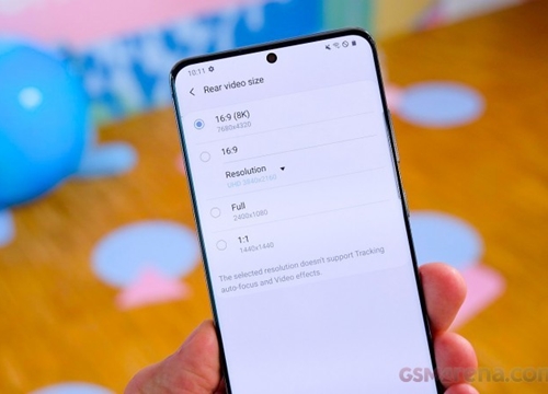 Quay video 8K bằng Galaxy S20 "ngốn" dung lượng bộ nhớ thế nào?