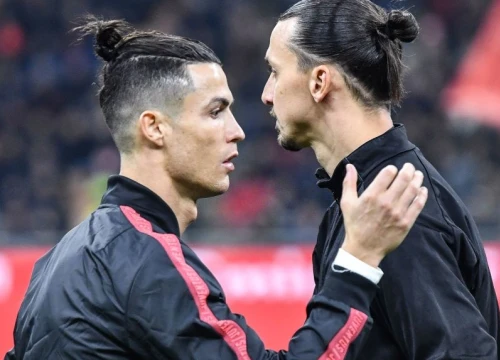 Ronaldo chạm mặt Ibrahimovic sau 5 năm