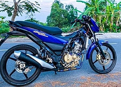 Suzuki Satria 150 độ 'cực ngầu', khiến Yamaha Exciter ganh tị