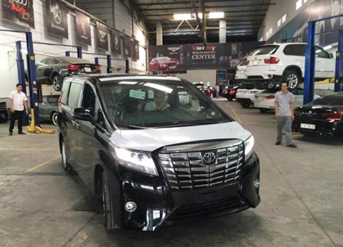 Triệu hồi xe hạng sang Toyota Alphard tại Việt Nam