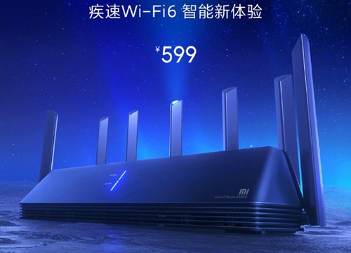 Xiaomi ra mắt router Wi-Fi 6, 7 ăng-ten, giá 1.99 triệu đồng