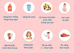 8 nguyên tắc giúp da lão hóa ngược