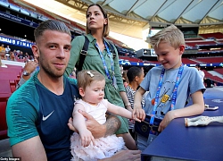 Alderweireld có con sau 9 tháng sau trận thắng ngược Ajax