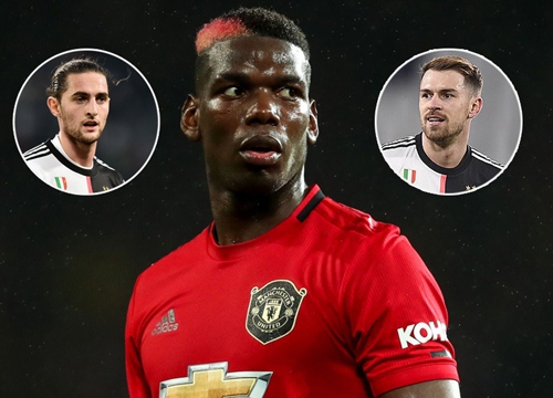 Juventus chi đậm và đổi 2 ngôi sao để mua lại Pogba