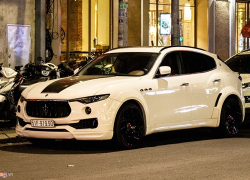 Maserati Levante độ thân rộng Novitec độc nhất Việt Nam