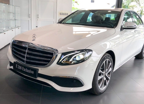 Mercedes-Benz E200 Exclusive giá 2,29 tỷ đồng vừa ra mắt tại Việt Nam