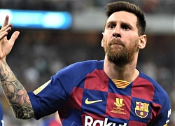 Messi lần đầu nhận giải VĐV của năm cùng Lewis Hamilton