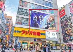 NetEase 'chơi lớn' đặt banner quảng cáo game khủng tại Akihabara