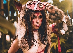 Ngẩn ngơ với cosplay công chúa sói Mononoke đầy hoang dã và uy quyền