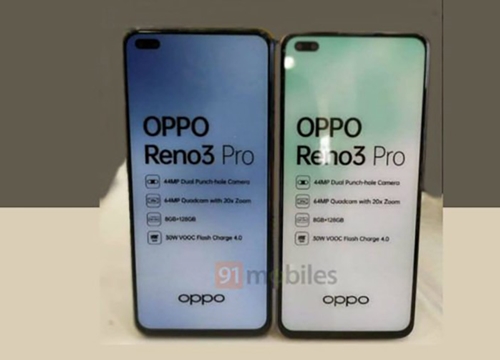 OPPO Reno 3 Pro lộ ảnh thực tế, cấu hình và ngày ra mắt